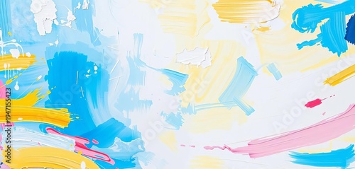 Light background with visible brushstrokes of oil paint, ample blank space,   presentation,   graphic