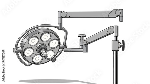 Operating Room Surgical Light.