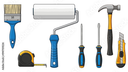 Tools for Home Renovation.