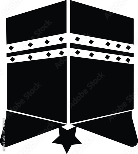 A vintage collection of blank photo frames and black and white instant film polaroids featuring empty paper borders and old retro photography design elements for an album print