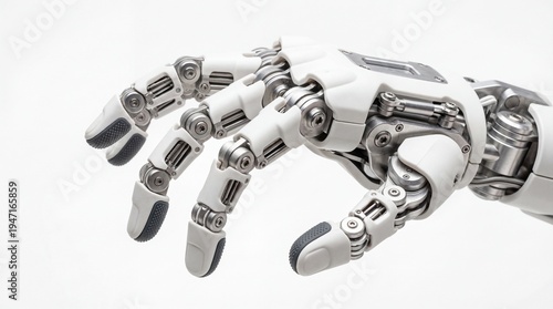 Advanced Robotic Prosthetic Hand with Intricate Mechanical Joints