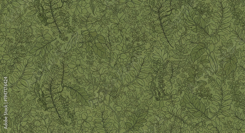 Close up of green moss texture background.