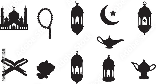 Abstract bar graph pattern composed of vertical black and white lines.