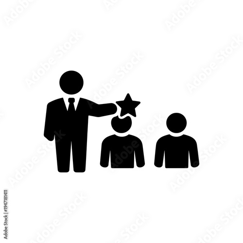 Biased Workplace Favoritism Icon