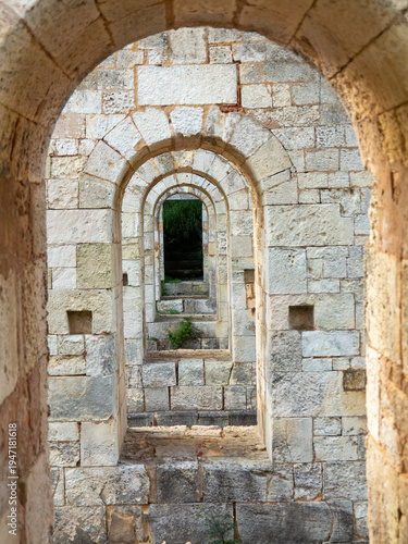 Architectural details - Citadel of Château-d'Oléron - Isle of Oléron - Oléron Island - Charente-Maritime - Nouvelle-Aquitaine - France