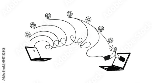 wireless internet connection between devices