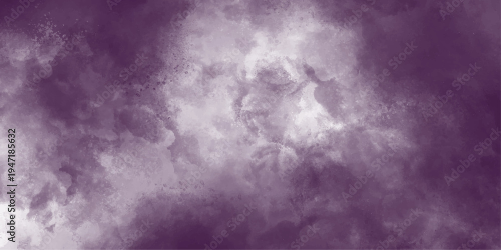 Naklejka premium abstract pink grunge watercolor background, abstract grunge texture background. Abstract cloud texture sky background. Black and pink smoke. Aquarelle painted realistic fog or mist textured canvas.