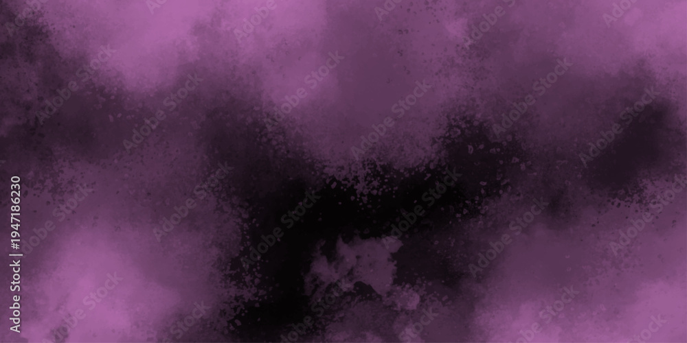 Naklejka premium abstract pink grunge watercolor background, abstract grunge texture background. Abstract cloud texture sky background. Black and pink smoke. Aquarelle painted realistic fog or mist textured canvas.