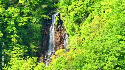 蔵王の三階滝【宮城県刈田郡蔵王町】