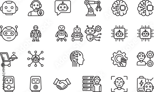 smart robot
robot icon
artificial intelligence
AI robot
chatbot robot
robot assistant
automation robot
robot technology
machine learning
robot head
robot face
humanoid robot
robot system
robot automat