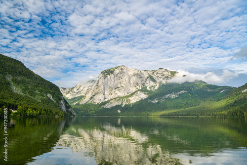 Beautiful Altausseersee lake in Styria region in Austria