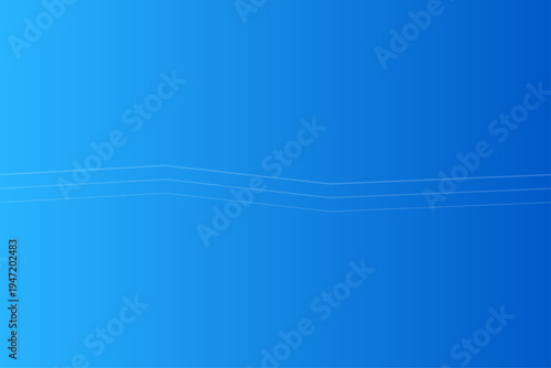 Modern cyan blue gradient abstract background with smooth light wave