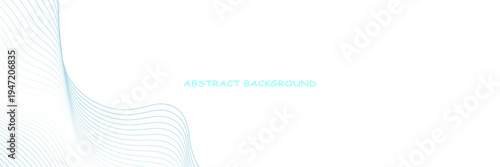 Abstract blue purple gradient flowing wave lines on white background. Modern colorful wavy lines pattern design element. modern trendy design