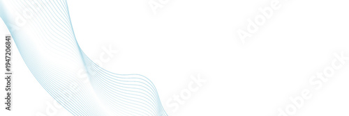 Abstract blue purple gradient flowing wave lines on white background. Modern colorful wavy lines pattern design element. vector illustration