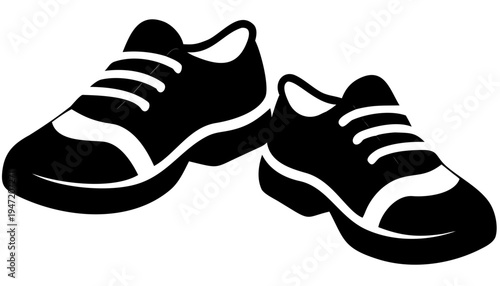 sport shoes isolated on white