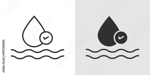 Skin Hydration Icon representing moisturized skin, hydration care, skincare routines, and maintaining healthy, nourished skin through proper moisture balance.