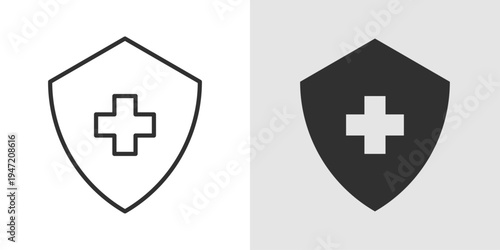Secure Health Data Icon representing protected medical records, patient privacy, encrypted healthcare information, and safe management of sensitive health data in digital healthcare systems.