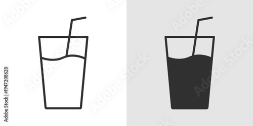 Smoothie Icon representing healthy beverages, fruit and vegetable blends, nutrition, wellness drinks, and refreshing dietary options for a balanced lifestyle.