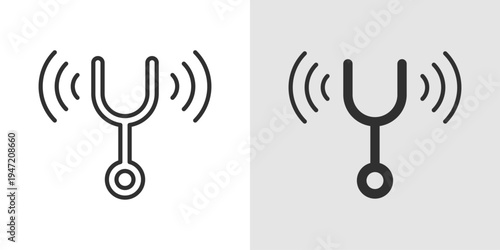 Sound Healing Icon representing therapeutic sound therapy, relaxation, meditation practices, vibrational healing, and holistic wellness through calming frequencies and music.