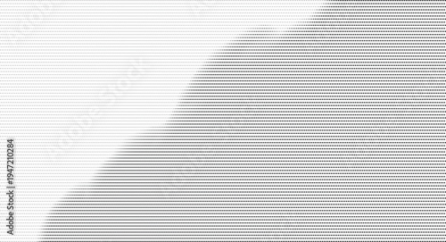 Abstract pattern of dots and lines creates a textured, monochromatic digital landscape with a gradient effect. isolated on transparent background, Vector, illustration