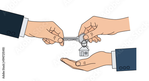 Handing Over House Keys