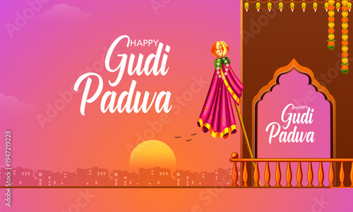 Gudi Padwa Lunar New Year celebration in Maharashtra of India