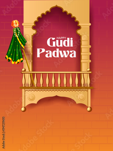 Gudi Padwa Lunar New Year celebration in Maharashtra of India