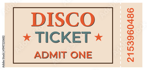 concert ticket for one person