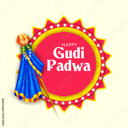 Gudi Padwa Lunar New Year celebration in Maharashtra of India
