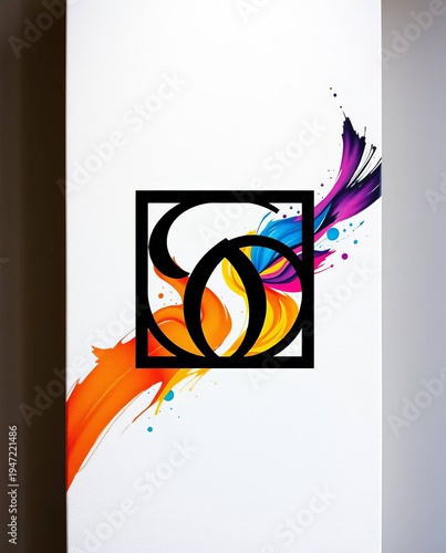 Vibrant Modern Abstract Color Painting