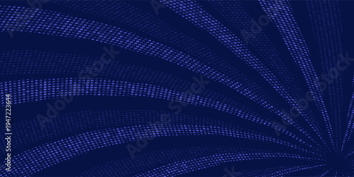 Dot white blue wave light screen gradient texture background. Abstract technology big data digital background. vector eps 10