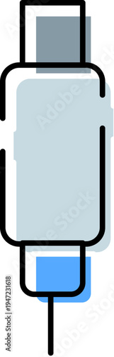 Usb type c connector providing fast data transfer and charging for modern electronic devices, symbolizing connectivity, digital communication, and portable technology