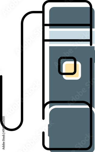 Compact handheld flashlight delivering bright portable illumination for camping, hiking, emergencies, and outdoor exploration essential battery powered safety and utility light