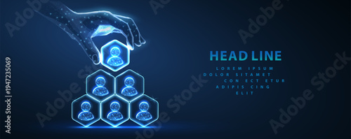 Digital chess piece with glowing wireframe on chessboard. Strategic game, chess concept, intellectual challenge, tactical decision-making, virtual gaming concept. Vector illustration