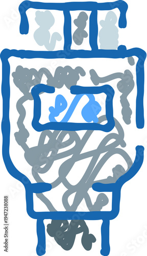 Computer display adapter providing connectivity for various screens, illustrating essential hardware for modern technological communication and data transmission systems