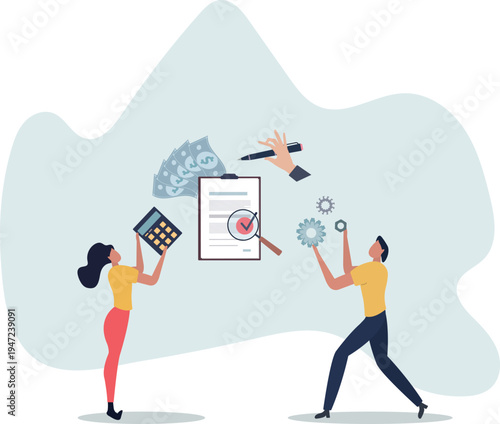 Bookkeeping service and financial business data audit .Accounting work with tax calculation, payment making and budget information analysis.person's life situation and his activities.