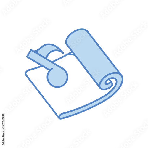 Music Sheet vector icon