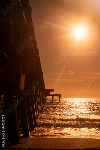 Sunrise on Tybee Island, Georgia