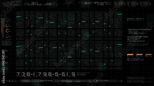 Cyber Crime Computer Hacker Typing Code on Laptop Cyber Security Threat Concept
