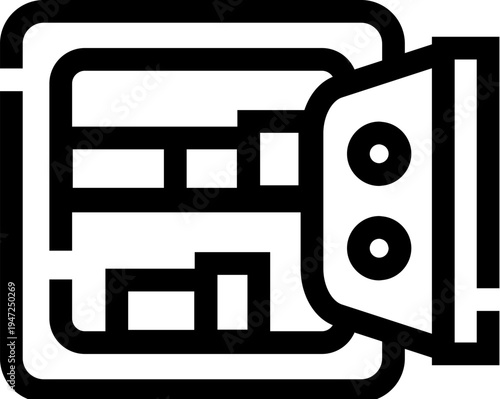 Security safe box with its door open, symbolizing protection, banking, wealth storage, and financial security for valuable assets and confidential items