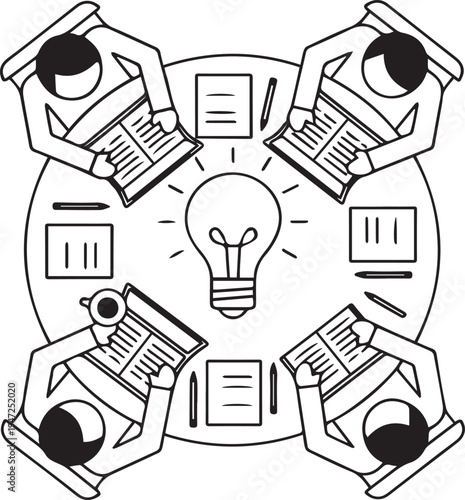 Athletes Huddle Teamwork Silhouettes LOW COMPETITION