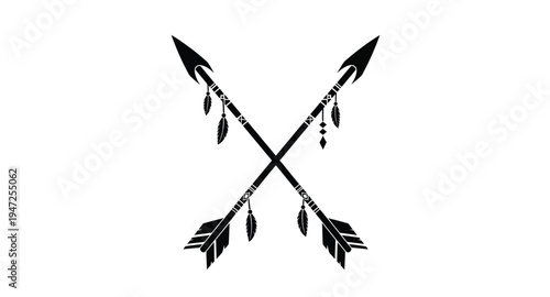 A simple black bed frame with pillows a minimalist silhouette