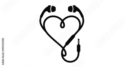 Jazz musician playing trumpet with a classic pose silhouette