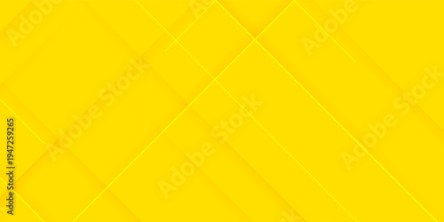 Abstract modern bright yellow gradient background. Trendy simple diagonal dynamic geometric stripes vector design with shine lines and shadow. modern