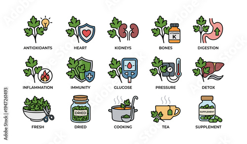 Healthy herbs: boost immunity, aid digestion, support heart, kidney, bones