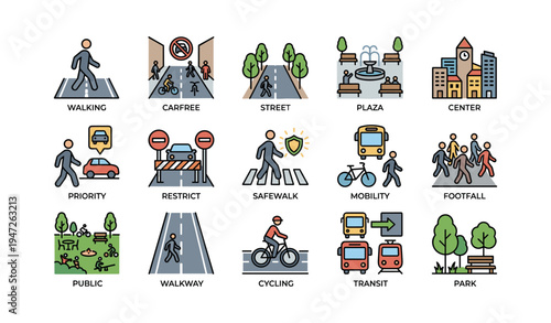 Urban transportation and public spaces