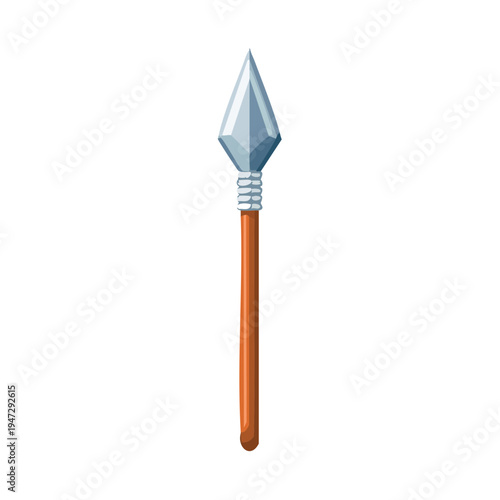 A spear, a weapon used for hunting and warfare