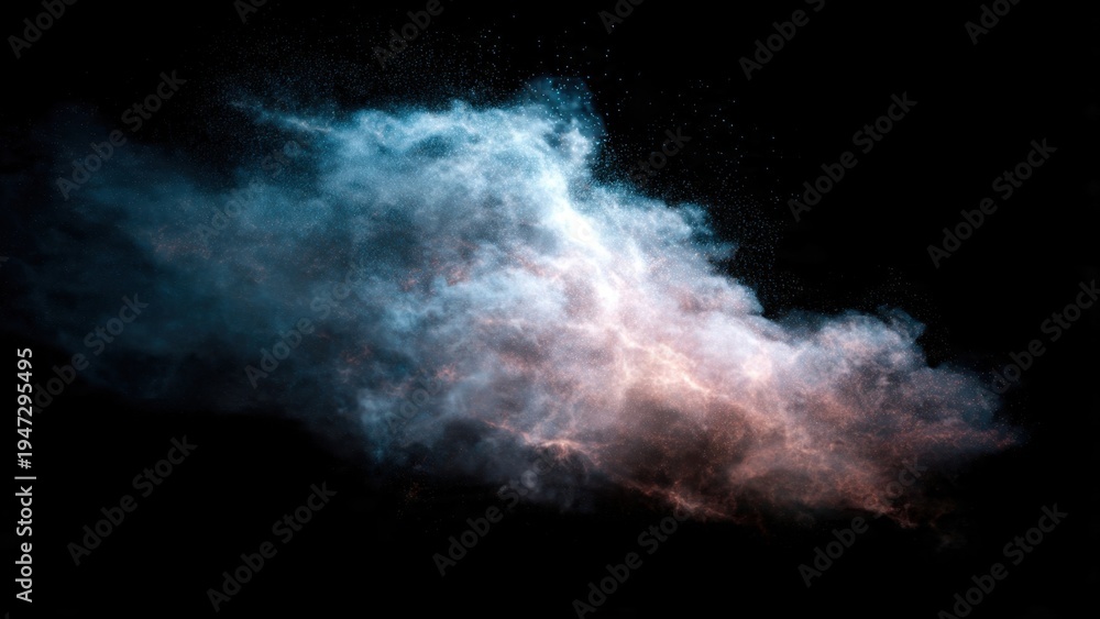 Fototapeta premium Nebula cloud in space