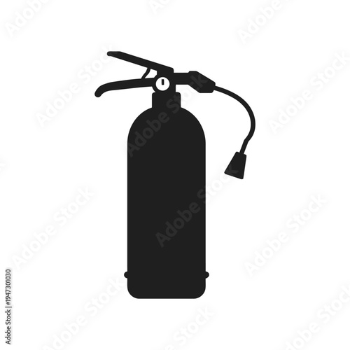 fire extinguisher isolated on white