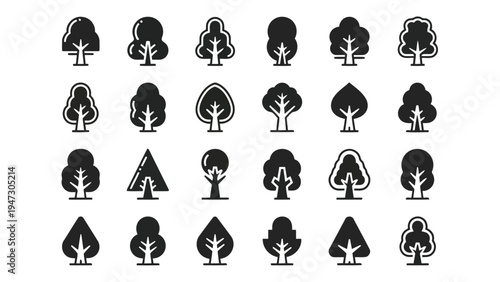 Collection of diverse stylized human heads with unique expressions and attire Vector